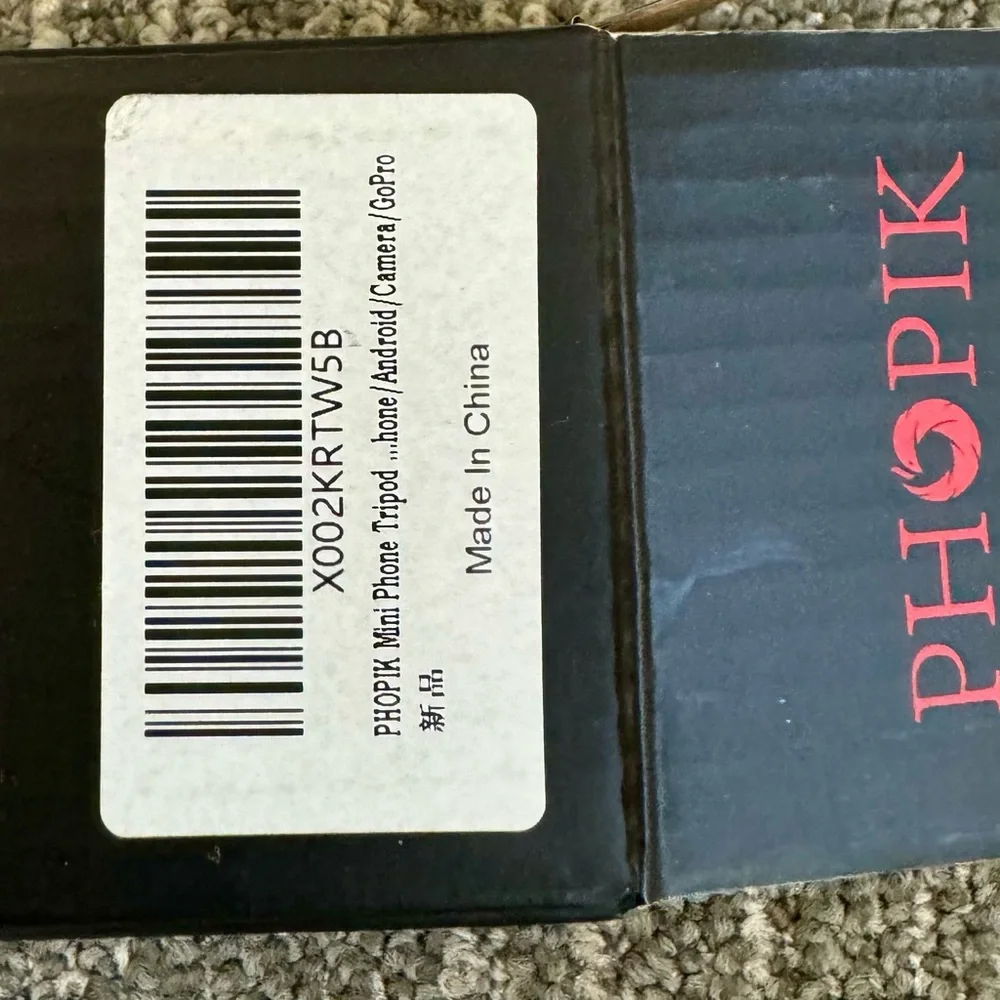 Phopik AJ-07 Flexible Tripod in Box - Never Used